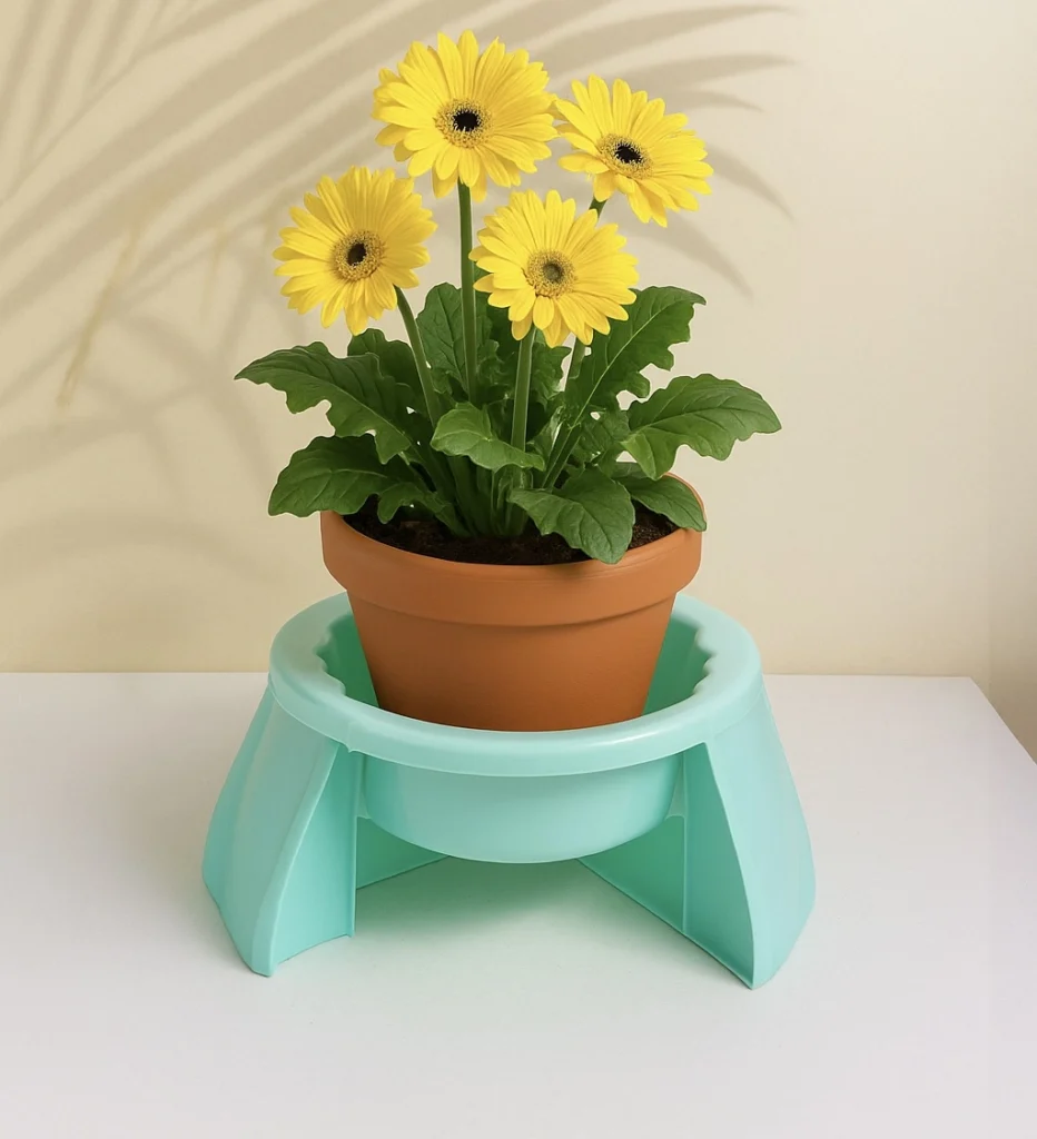 Plastic plant stand